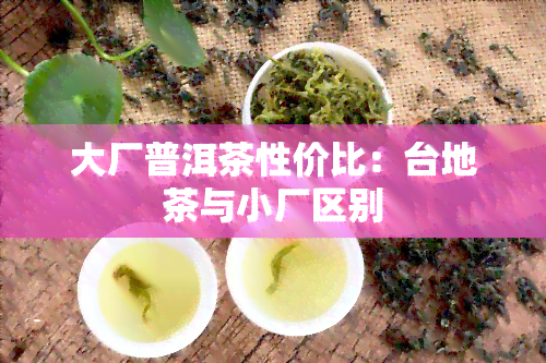 大厂普洱茶性价比：台地茶与小厂区别