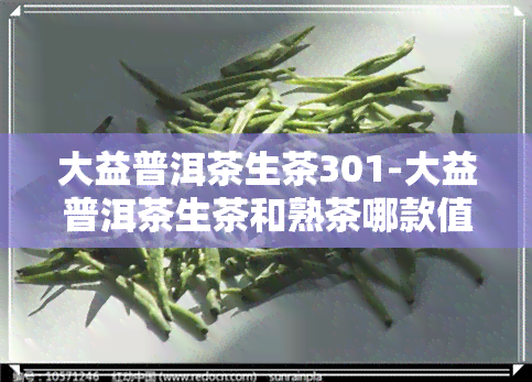 大益普洱茶生茶301-大益普洱茶生茶和熟茶哪款值得收藏