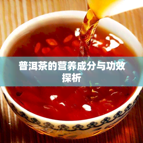 普洱茶的营养成分与功效探析