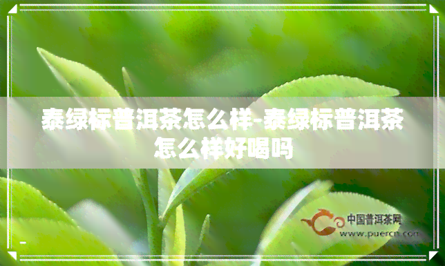 泰绿标普洱茶怎么样-泰绿标普洱茶怎么样好喝吗