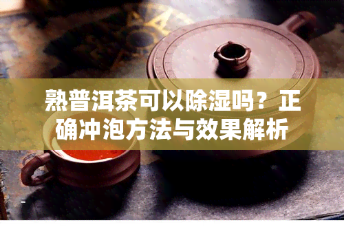 熟普洱茶可以除湿吗？正确冲泡方法与效果解析