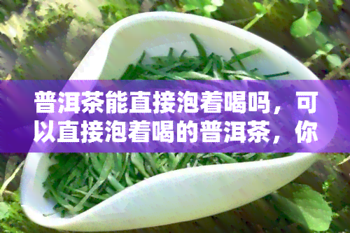 普洱茶能直接泡着喝吗，可以直接泡着喝的普洱茶，你知道吗？