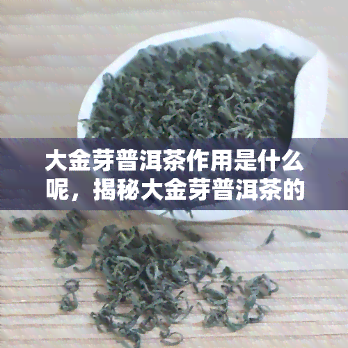 大金芽普洱茶作用是什么呢，揭秘大金芽普洱茶的神奇功效！