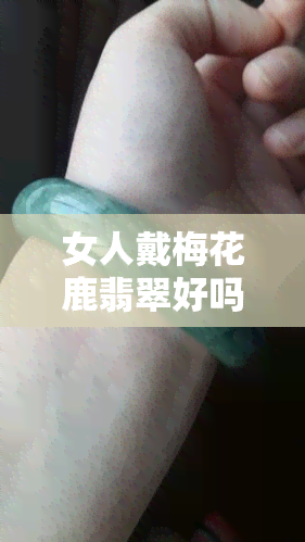 女人戴梅花鹿翡翠好吗图片，女性佩戴梅花鹿翡翠的魅力：精美图片展示