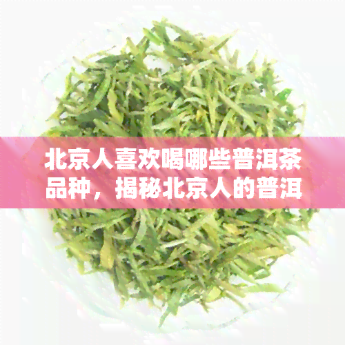 北京人喜欢喝哪些普洱茶品种，揭秘北京人的普洱茶口味：他们最喜欢哪几种品种？