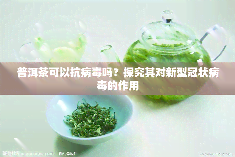 普洱茶可以抗病吗？探究其对新型冠状病的作用