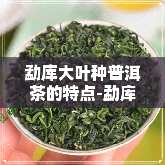 勐库大叶种普洱茶的特点-勐库大叶种普洱茶的特点是什么