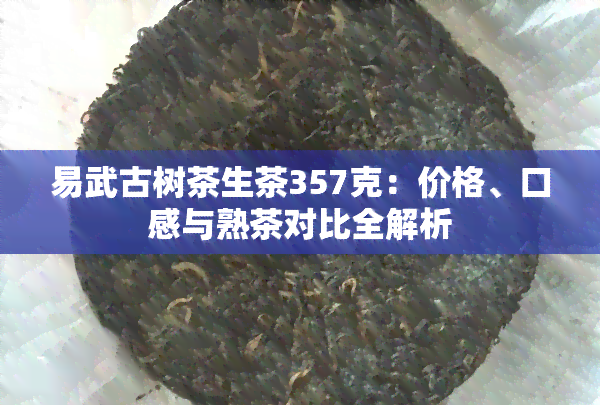 易武古树茶生茶357克：价格、口感与熟茶对比全解析