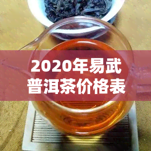 2020年易武普洱茶价格表大全与图片