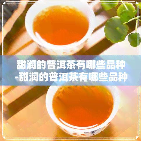 甜润的普洱茶有哪些品种-甜润的普洱茶有哪些品种图片