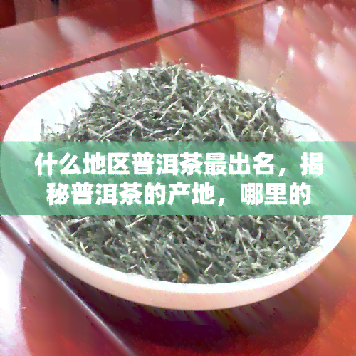 什么地区普洱茶最出名，揭秘普洱茶的产地，哪里的普洱茶最出名？