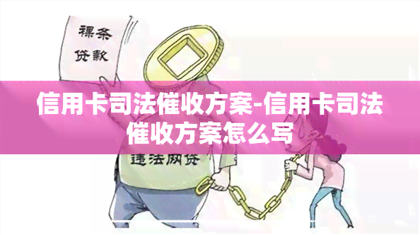 信用卡司法方案-信用卡司法方案怎么写