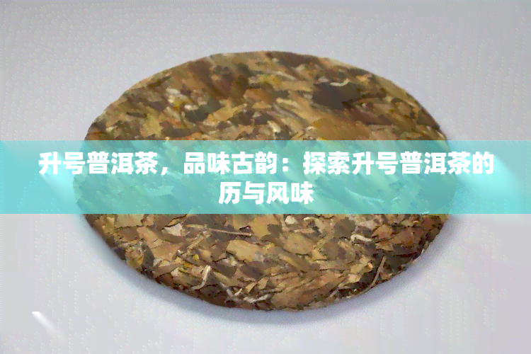 升号普洱茶，品味古韵：探索升号普洱茶的历与风味