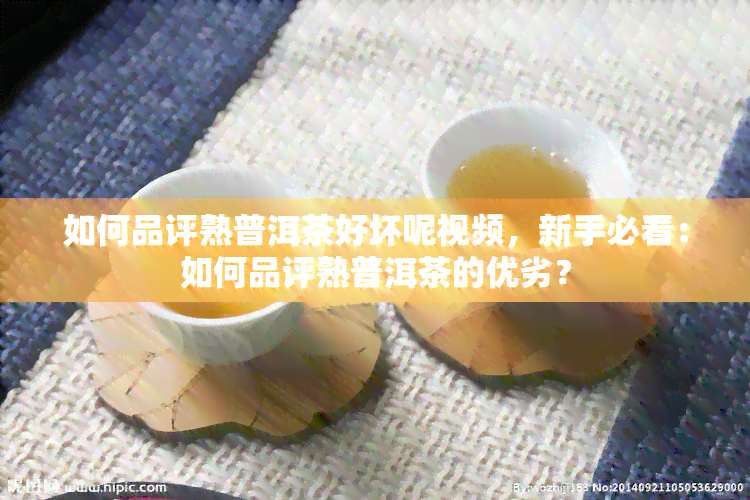 如何品评熟普洱茶好坏呢视频，新手必看：如何品评熟普洱茶的优劣？