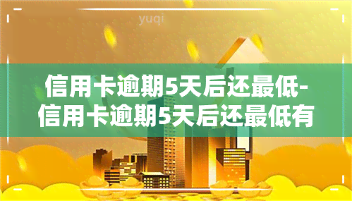 信用卡逾期5天后还更低-信用卡逾期5天后还更低有用吗