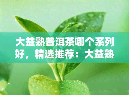 大益熟普洱茶哪个系列好，精选推荐：大益熟普洱茶系列评测，哪款更适合你？