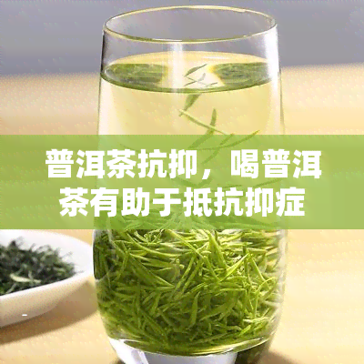 普洱茶抗抑，喝普洱茶有助于抵抗抑症，新研究发现