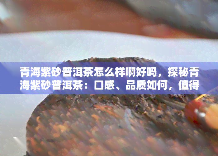 青海紫砂普洱茶怎么样啊好吗，探秘青海紫砂普洱茶：口感、品质如何，值得入手吗？