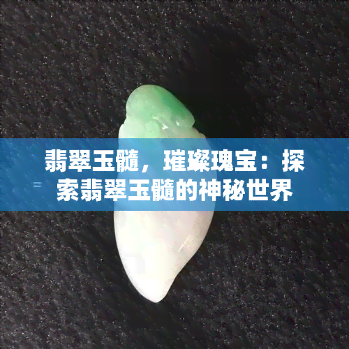 翡翠玉髓，璀璨瑰宝：探索翡翠玉髓的神秘世界