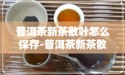 普洱茶新茶散叶怎么保存-普洱茶新茶散叶怎么保存