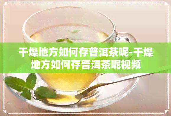 干燥地方如何存普洱茶呢-干燥地方如何存普洱茶呢视频