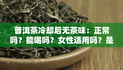 普洱茶冷却后无茶味：正常吗？能喝吗？女性适用吗？是否有？