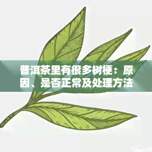 普洱茶里有很多树梗：原因、是否正常及处理方法