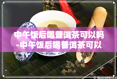 中午饭后喝普洱茶可以吗-中午饭后喝普洱茶可以吗减肥