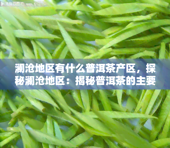 澜沧地区有什么普洱茶产区，探秘澜沧地区：揭秘普洱茶的主要产区