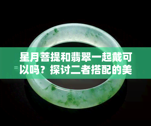 星月菩提和翡翠一起戴可以吗？探讨二者搭配的美观与适宜性