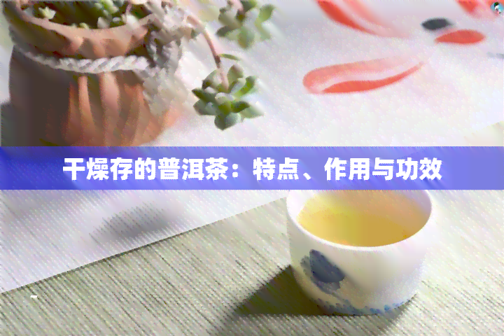 干燥存的普洱茶：特点、作用与功效