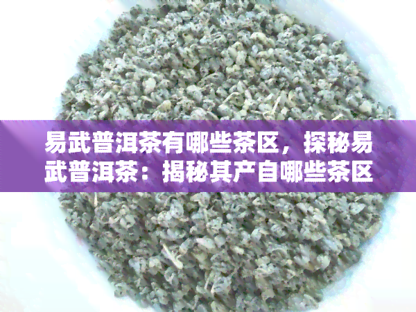 易武普洱茶有哪些茶区，探秘易武普洱茶：揭秘其产自哪些茶区？