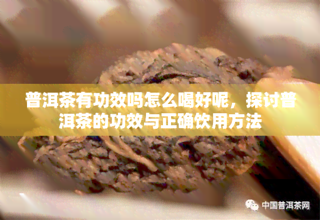 普洱茶有功效吗怎么喝好呢，探讨普洱茶的功效与正确饮用方法