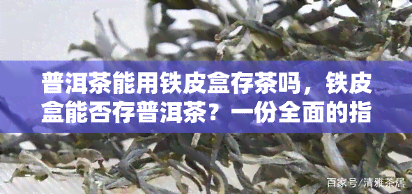 普洱茶能用铁皮盒存茶吗，铁皮盒能否存普洱茶？一份全面的指南