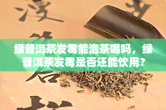 绿普洱茶发霉能泡茶喝吗，绿普洱茶发霉是否还能饮用？