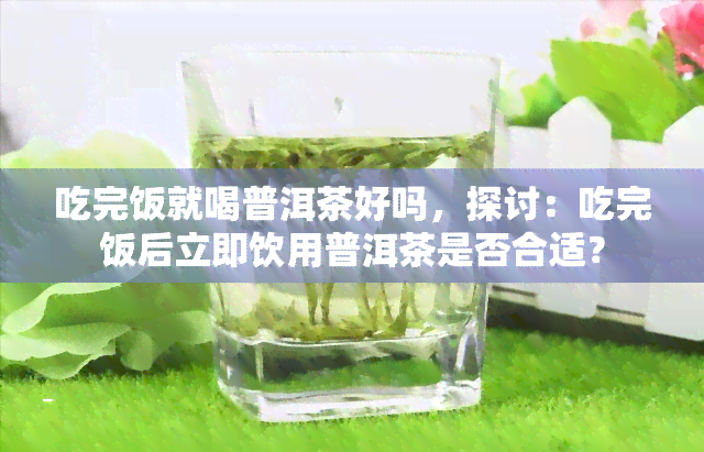 吃完饭就喝普洱茶好吗，探讨：吃完饭后立即饮用普洱茶是否合适？