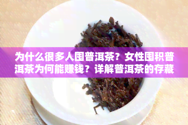 为什么很多人囤普洱茶？女性囤积普洱茶为何能赚钱？详解普洱茶的存藏价值与价格走势