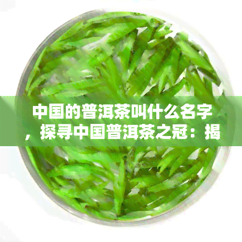 中国的普洱茶叫什么名字，探寻中国普洱茶之冠：揭秘普洱茶