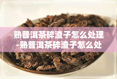 熟普洱茶碎渣子怎么处理-熟普洱茶碎渣子怎么处理好