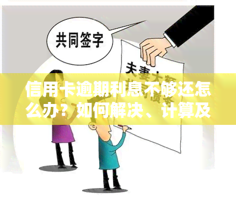 信用卡逾期利息不够还怎么办？如何解决、计算及投诉后果