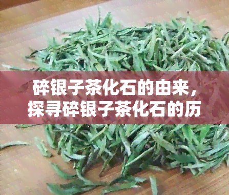 碎银子茶化石的由来，探寻碎银子茶化石的历渊源与制作工艺