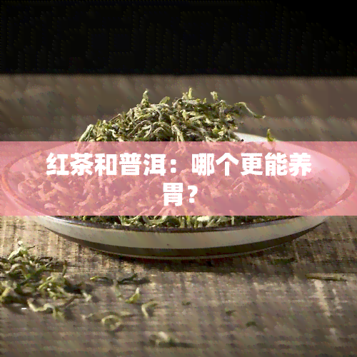 红茶和普洱：哪个更能养胃？