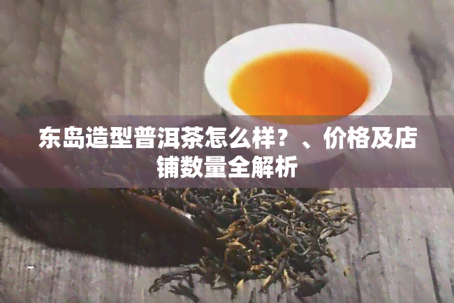 东岛造型普洱茶怎么样？、价格及店铺数量全解析