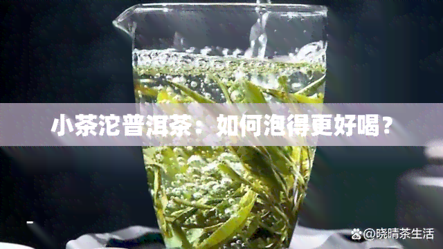 小茶沱普洱茶：如何泡得更好喝？