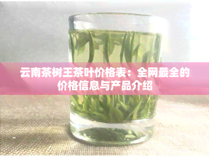 云南茶树王茶叶价格表：全网最全的价格信息与产品介绍