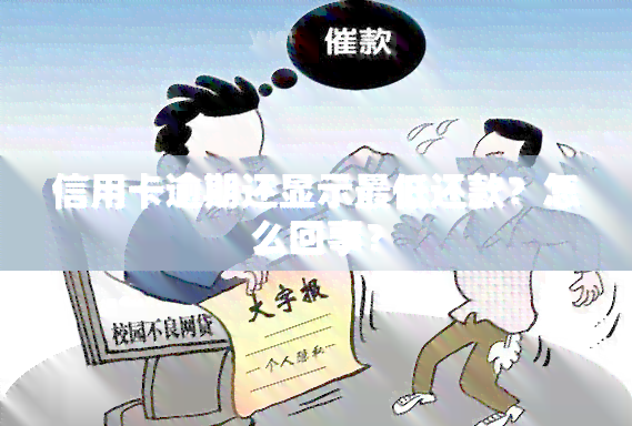 信用卡逾期还显示更低还款？怎么回事？