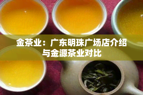 金茶业：广东明珠广场店介绍与金源茶业对比