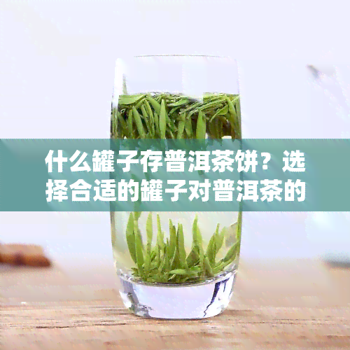 什么罐子存普洱茶饼？选择合适的罐子对普洱茶的味道、保存时间和销售都有重要影响。哪种材质的茶罐最适合普洱茶？本文将为你揭晓答案。