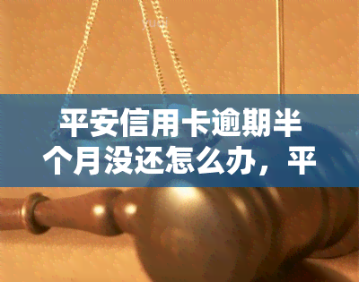 平安信用卡逾期半个月没还怎么办，平安信用卡逾期半月未还，该如何处理？