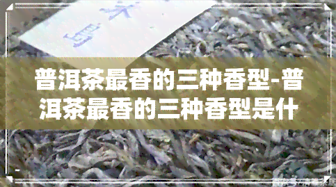 普洱茶最香的三种香型-普洱茶最香的三种香型是什么